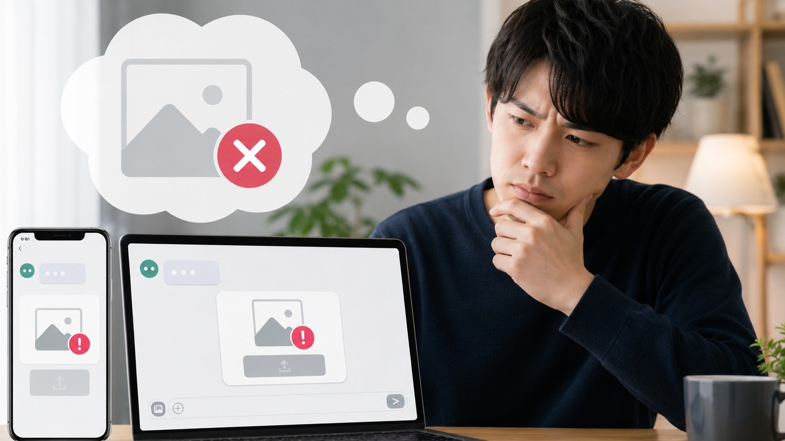 ChatGPTで写真が送れない原因と解決法