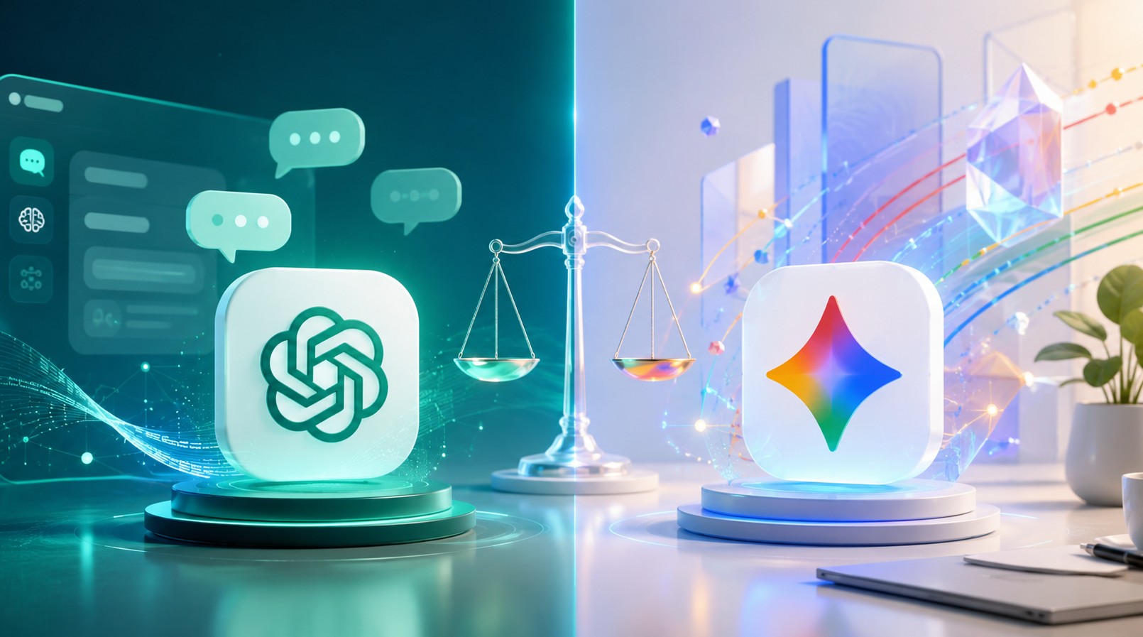 チャットGPTとGeminiはどっち？徹底比較