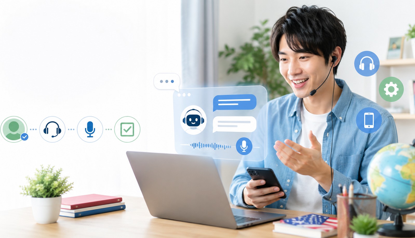 チャットgptで英会話を無料で始める全手順と設定